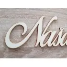 Drevený rodinný kalendár typ B s nápisom "Naši milovaní"