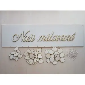 Familienkalender lasergraviert