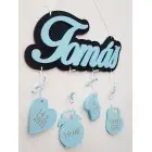 Baby name with background and details - Olivia