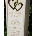 Hochzeitsweinverpackung - Tauben