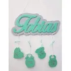 Gift from grandparents - Name with background and details - Tobias