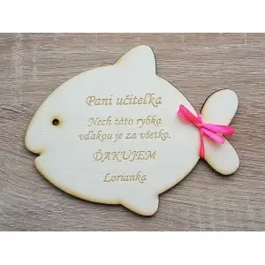 Magnet Fisch Dankeschön 14cm