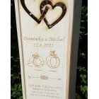 Svadobný obal na víno-darček na svadbu