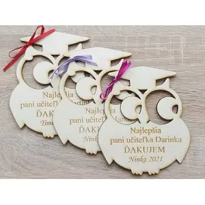 Magneteule als Dankeschön 12cm 2