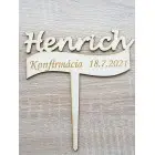 Holznagelbestätigung mit NAME