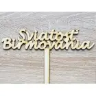 Drevený zápich sviatosť birmovania 15cm