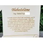 Gift for graduation with personalized dedication