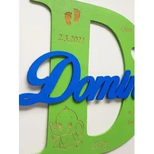 Buchstaben mit Geburtsdaten 2