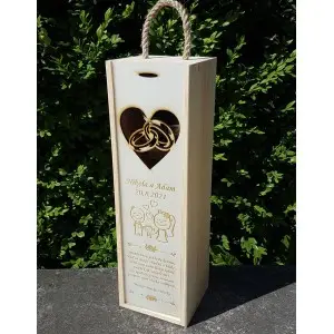 Wedding gift - cut-out rings