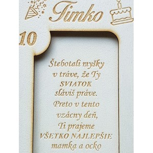 Geschenkbox zum Geburtstag, Box für das Handy 10x18,7cm 2