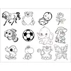 Drevené písmeno s menom a údajmi cca 30cm - Roland