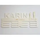 Wooden medal holder with laser engraving 45cm chess