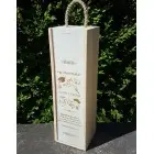 Weinrote Geschenkverpackung zur Promotion