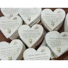 Svadobné magnetky veľké 9x9cm na známosť Vám dávame 