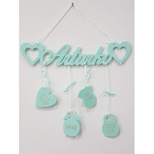 Gift for a boy with a name with hearts and details Arturko