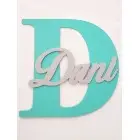 Drevené písmeno s menom 30cm - D - Dani