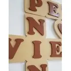 Scrabble vaše mená na stenu 2,50€/za písmenko