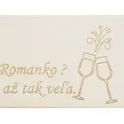 Drevená tabuľka 30x22cm Boldog születésnapot! Látod 60