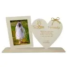 Pamiatka na 1. sväte prijímanie stojan srdce