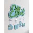 Der Name Andrea an der Wand mit Hintergrund und Informationen