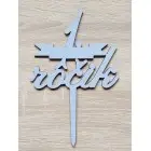 Custom wooden cake topper 1st birthday painted