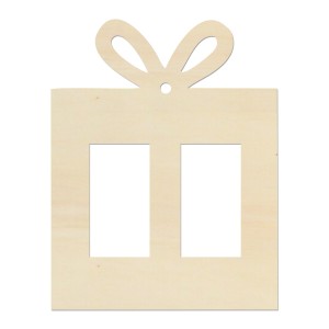 Weihnachtliches Geschenk 9x7 cm