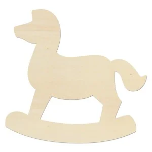 Horse without a hole 13x13.8 cm