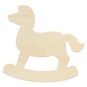 Pferd ohne Loch 13x13,8 cm