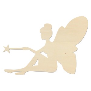 Sitting fairy 10x15x0,4cm