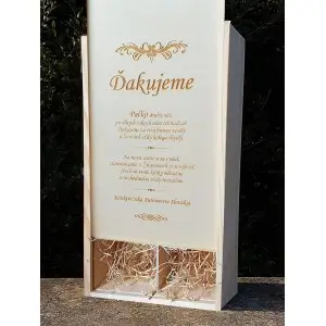Dankeschön-Weinkiste für 2x0,75l Wein 2