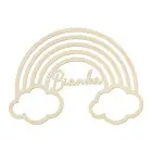 A rainbow with the name "na mieru" 30cm Rainbow