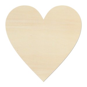Cut out heart 9.5x9.5cm price per piece