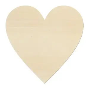 Heart cutout 9,5x9,5cm price per piece