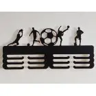 Drevený držiak maľovaný FUTBAL 45cm