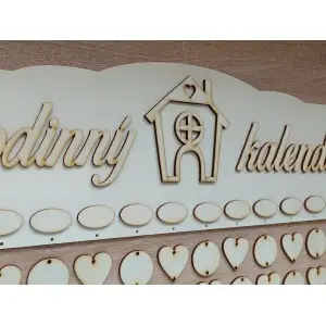 Family calendar lasered 2