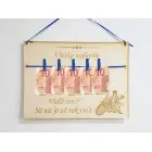 Geschenk für einen Fischer Holzschild 30x22cm ANGLER