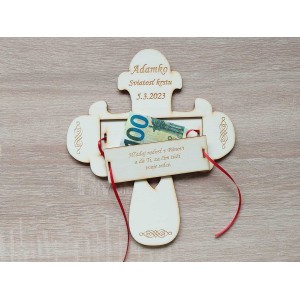 Holzmagnet für eine Namenskarte 6,5 cm Preis pro Stück | LYMFY.sk | Erste heilige Kommunion
