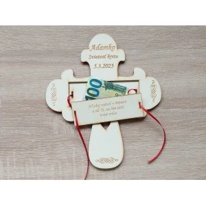 Personalisiertes Geschenk zur TAUFHÖHE 25cm 2