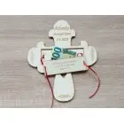 Personalisiertes Geschenk zur TAUFHÖHE 25cm