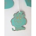 5 hanging accessories with the name Maxík and the animal tiger