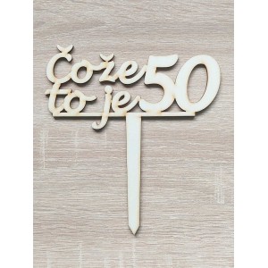 Wooden stake what is it 50-tka width 15cm