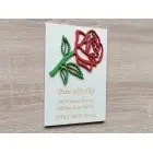 Magnet rose thank you to the teacher 14cm