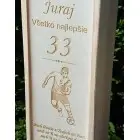 Drevený obal darček pre futbalistu