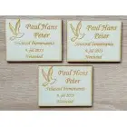 Drevená magnetka sviatosť birmovania 8cm cena za kus