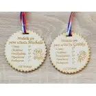 Geschenk für den Lehrer, Medaille 9 cm