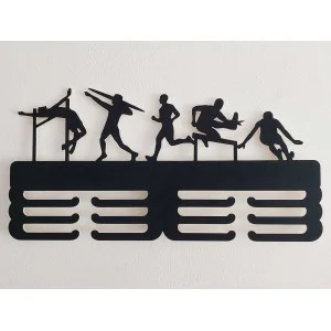 Wooden holder painted ATLETIKA 45cm 2