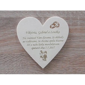 Hochzeitsmagnete in der Größe 9x9cm geben wir Ihnen als Souvenir