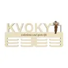 Holzmedaillenhalter mit Lasergravur 45cm Street Workout