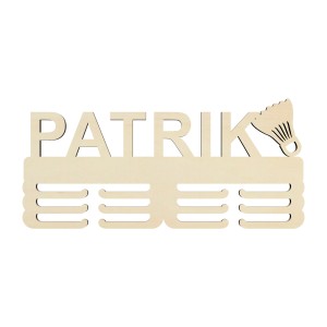 Medaillenständer für Badminton
