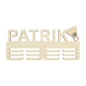 Medaillenständer für Badminton